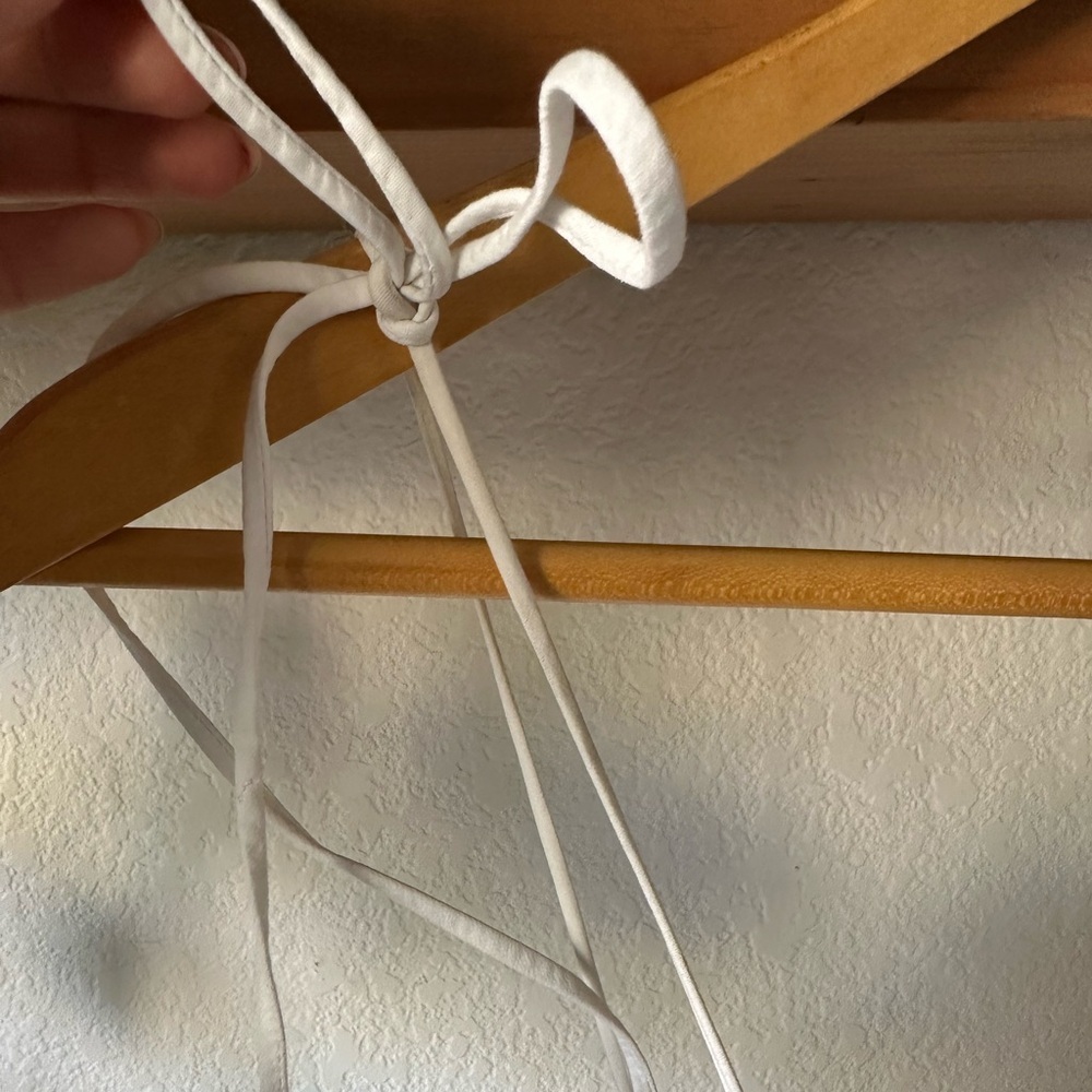 Lovers + Friends White Tiered Midi Dress Size Medium - Picture 4 of 5